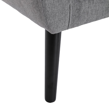 Modern Soft Linen Ergonomic Accent Chair